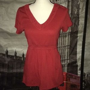 Maurice’s red T-shirt size medium